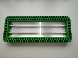 Houpačka sedák aluminium světle zelená 