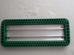 Houpačka sedák aluminium tmavě zelená s řetězem 1,8m