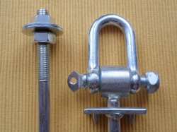 Houpačkový hák typ D+ M12x160mm
