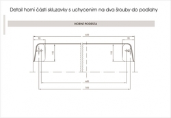 Skluzavka laminátová 4,6 m - nástup 2,25 m .