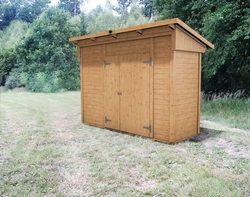 Zahradní domek HEROLD P3311b 2,9 m2 327x115 cm tl. 19 mm