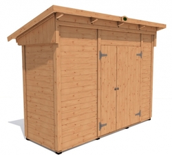 Zahradní domek HEROLD P3311b 2,9 m2 327x115 cm tl. 19 mm