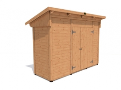Zahradní domek HEROLD P3311b 2,9 m2 327x115 cm tl. 19 mm