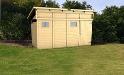 Zahradní domek HEROLD P4417a 6,2 m2 433x168 cm tl. 19 mm