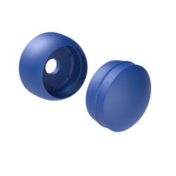 Krytky šroubů modré  1 kus 10/12 mm