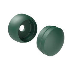 Krytky šroubů zelené 1 kus 10/12 mm