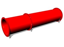 Prolézací tunel AG-308K - celokovový