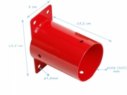 Nástěnný spoj pro houpačkový přístavek kulatina 100mm