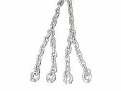 Galvanizovaný řetěz 2,5m/5mm - 2 kusy
