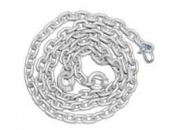 Galvanizovaný řetěz 2,0m/5mm - dva kusy