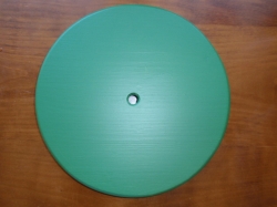 Houpačka - disk - talíř masiv zelený