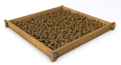 Hranolkoviště otevřené 3x3 m Hranolkoviště otevřené 3x3 m