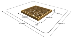 Hranolkoviště otevřené 3x3 m Hranolkoviště otevřené 3x3 m