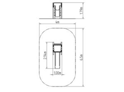 Skluzavka se žebříkem KZ100KW - hnědá (v.p. 1 m)