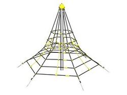 Lanová pyramida PY626K (v.p. 1 m, se 6-ti napínacími zámky)