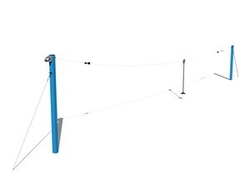 Lanovka sloupová LD010KB - modrá