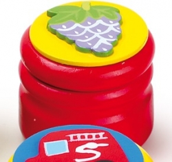 Krabička na mléčné zoubky - červená