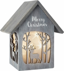 Světelný domek Merry Christmas