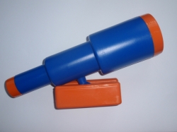 Teleskop LUX modrý/oranžový