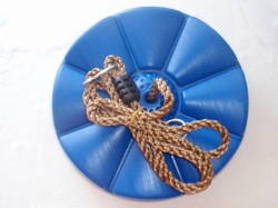 Houpačkový disk květinka tmavě modrý LUX