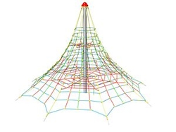 Lanová pyramida PY850K (v.p 1,5 m, s 8-mi napínacími zámky)
