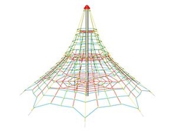 Lanová pyramida PY855K (v.p. 1 m, s 8-mi napínacími zámky)