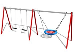 Řetězová trojhoupačka RH6321KR - červená (v.p. 1,5 m)