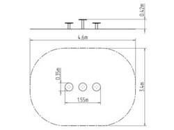 Stezka dovednosti SD111KR - červená