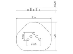 Stezka dovednosti SD112KB - modrá