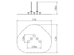 Stezka dovednosti SD113KB - modrá