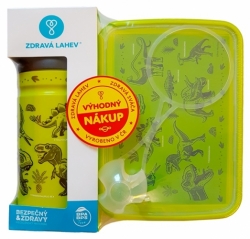 Set Zdravá láhev a Zdravá sváča Dinosauři
