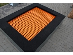 Trampolína do země TR-O210-O - oranžová