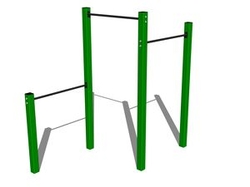 Street workoutová sestava WS003GD - zelená