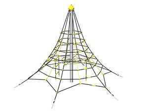 Lanová pyramida PY631K (v.p. 1 m, se 6-ti napínacími zámky)