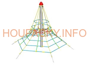 Lanová pyramida PY625K (v.p. 1 m, se 6-ti napínacími zámky)
