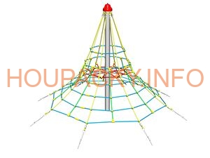 Lanová pyramida PY825K (v.p. 1 m, s 8-mi napínacími zámky)
