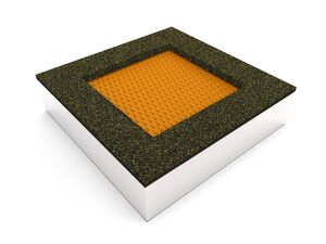 Trampolína do země TR-C160-OZ - oranžová