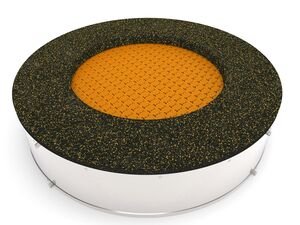 Trampolína do země TR-K170-OZ - oranžová