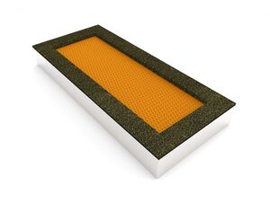 Trampolína do země TR-O370-OZ - oranžová