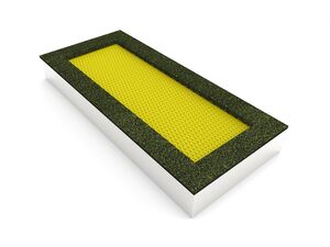 Trampolína do země TR-O370-YZ - žlutá