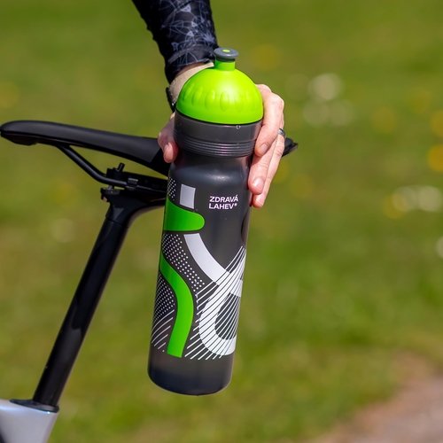 Zdravá láhev 1,0l Sport element zelená